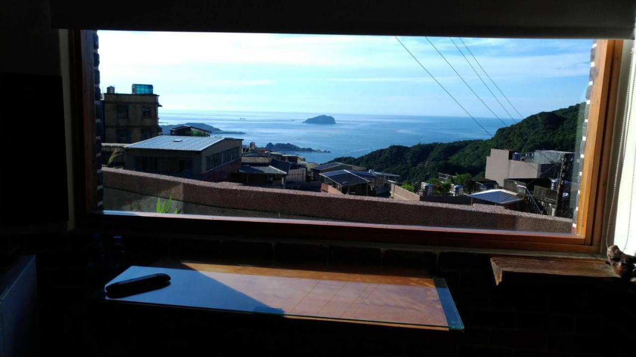 九份山海灣民宿 I 近老街 L 海景檜木房 Luaran gambar