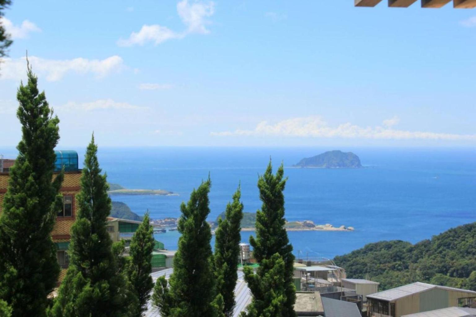 九份山海灣民宿 I 近老街 L 海景檜木房 Luaran gambar
