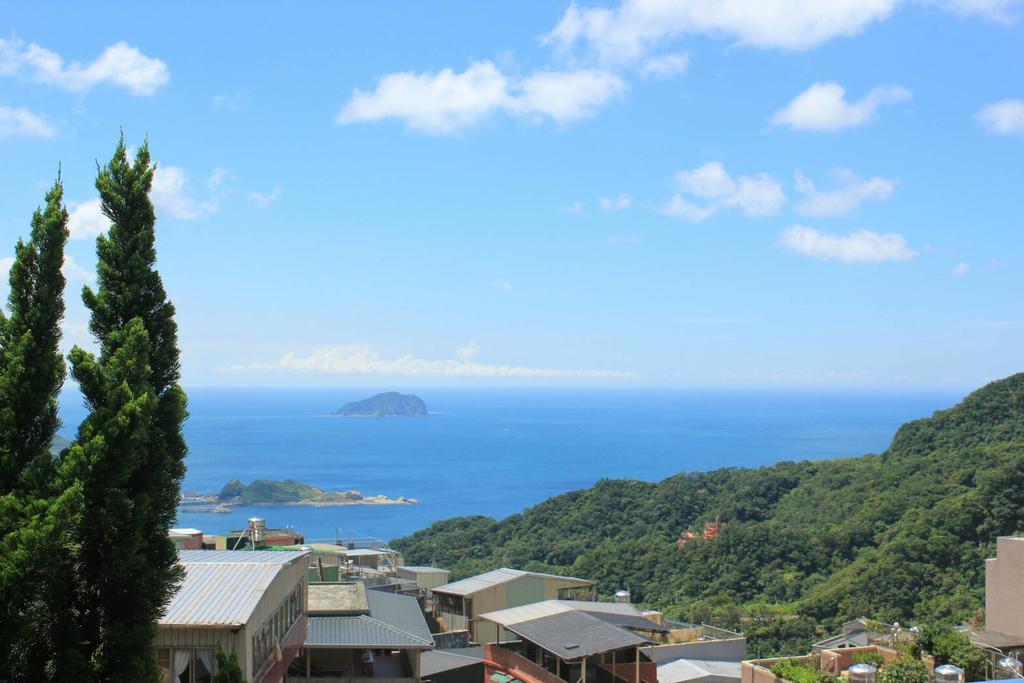 九份山海灣民宿 I 近老街 L 海景檜木房 Luaran gambar